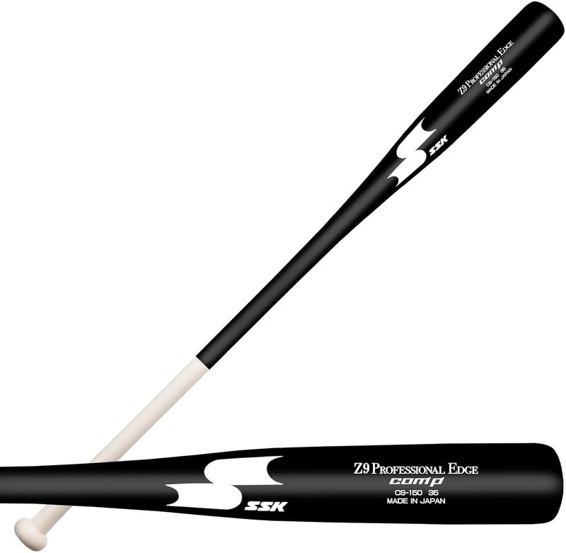 SSK Z9 Professional Edge Comp Coaches Wood Fungo Bat 33" 35" 37" - Baseball & Softball – 22+ Colors - 60 Day Warranty - Image 1